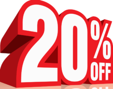 20% OFF COUPON 20% OFF COUPON